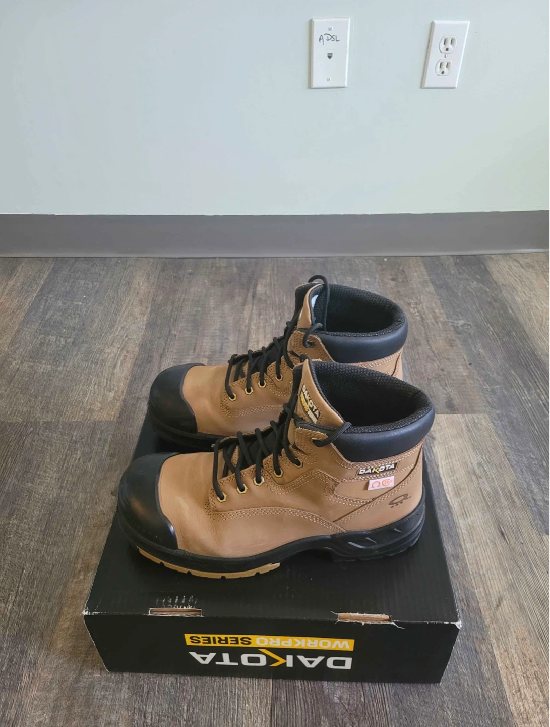 Dakota Steel Toe Boots - Size 11 - photo 2