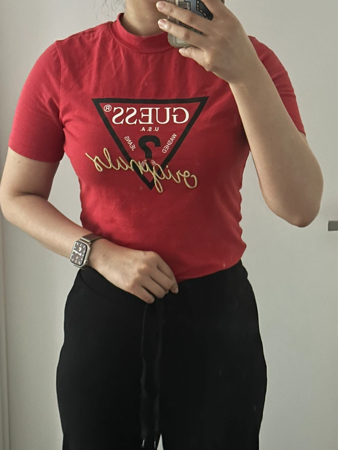🇰🇷Guess high neck shirt - photo 2