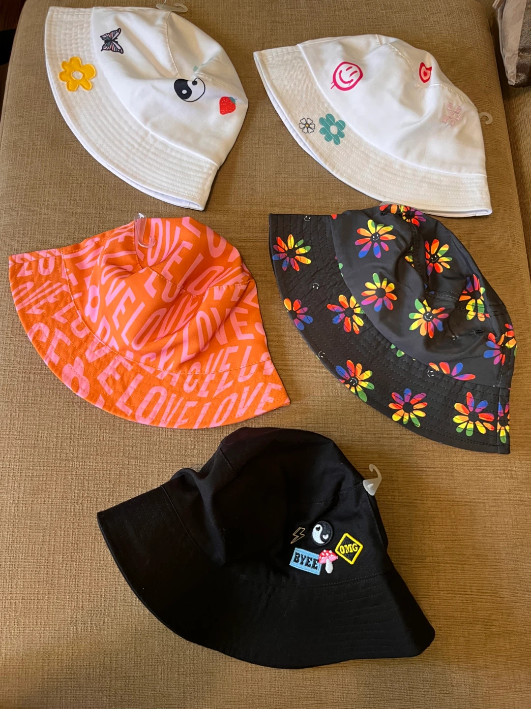 Brand NEW — $10 each Bucket Hats Adult Size Sun Hats