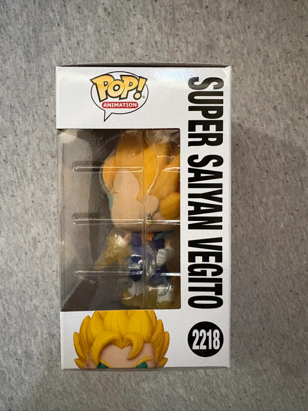 SSJ Vegito Glow Chase Funko Pop Dragon Ball #2218 (Trades or $) - photo 4