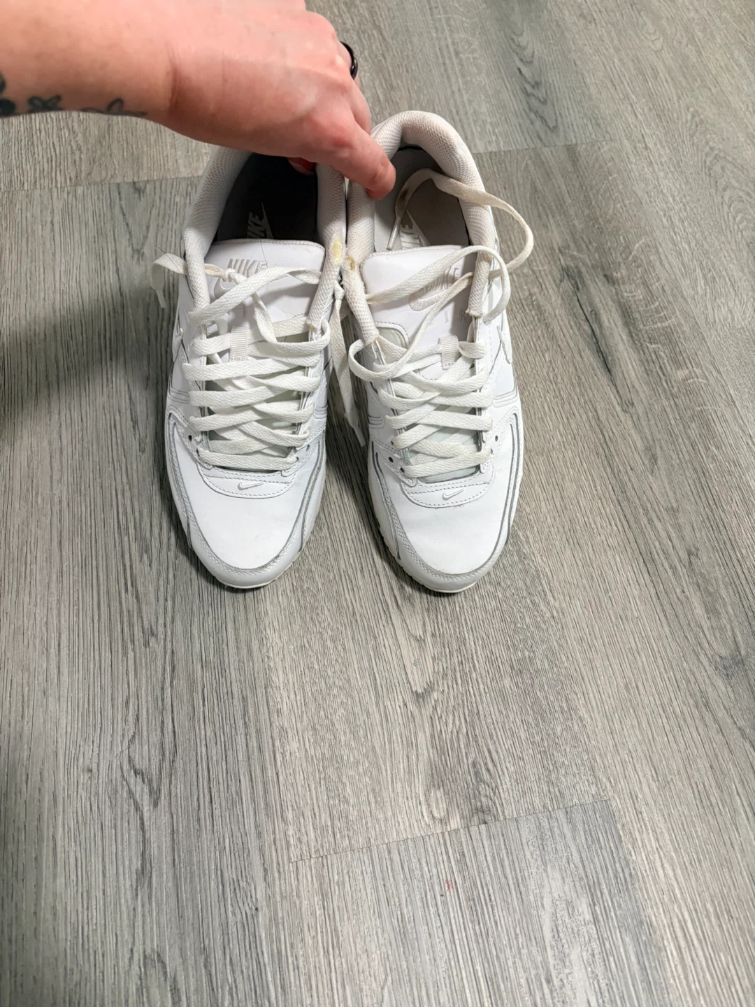 Nike Air Max White Sneakers - photo 3