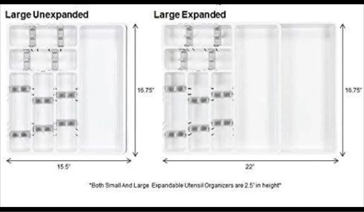 OXO Good Grips Large Expandable Utensil Tray - photo 4