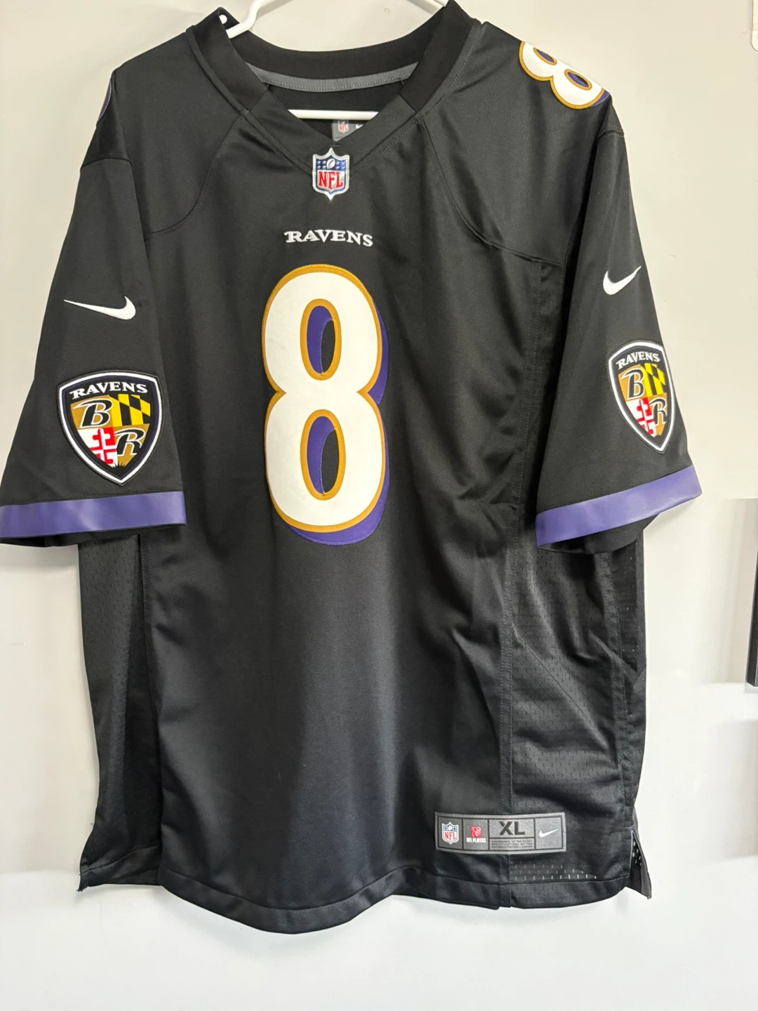 Baltimore Ravens Lamar Jackson #8 Jersey XL