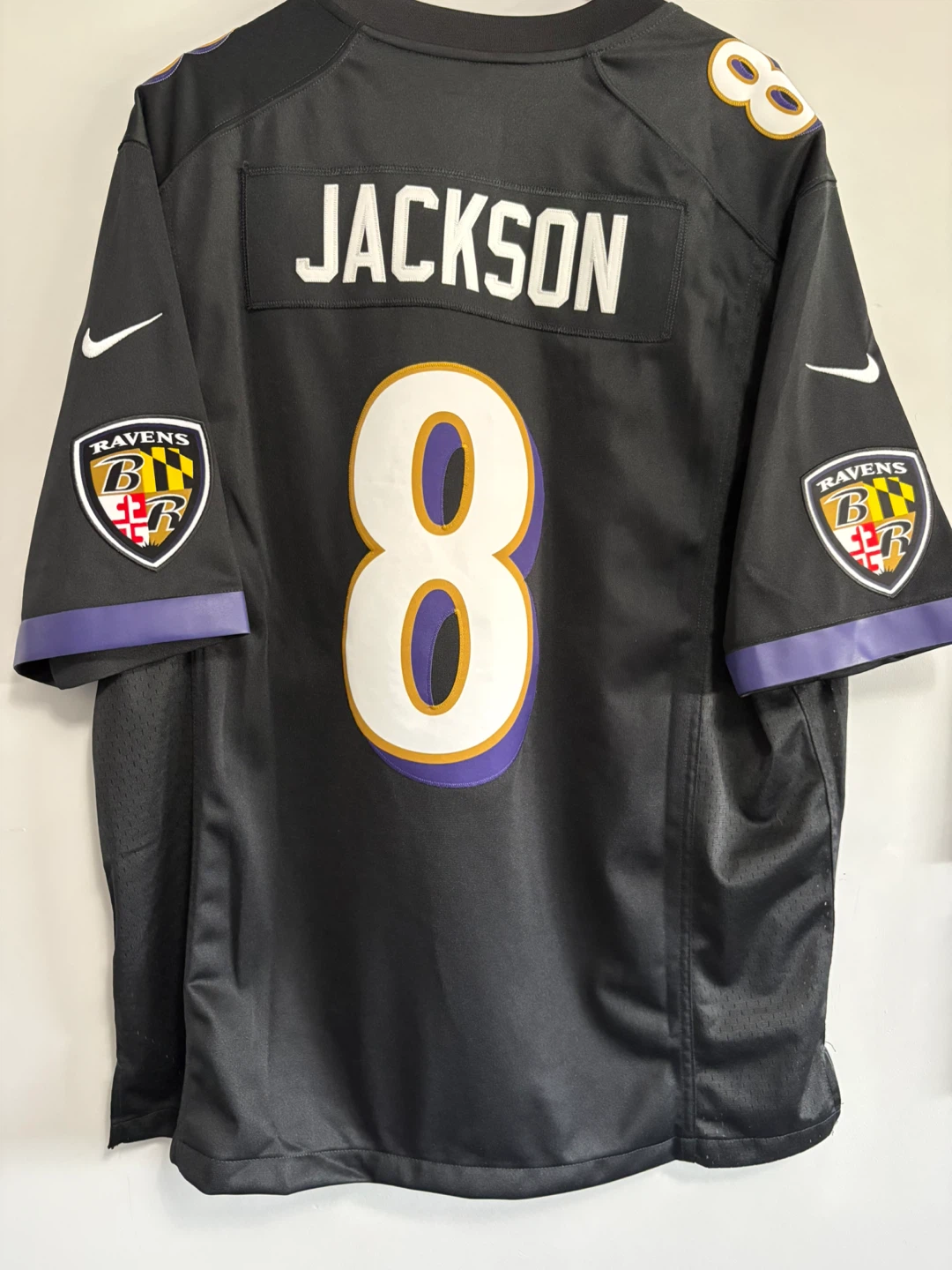 Baltimore Ravens Lamar Jackson #8 Jersey XL - photo 2