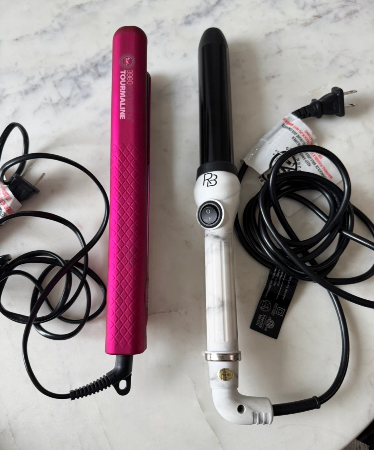 Tourmaline Hair Straightener and Curler Set