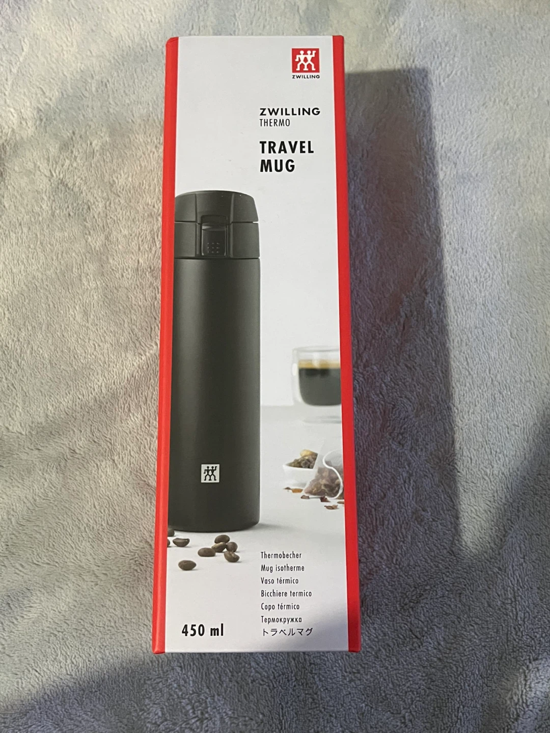 Zwilling travel mug black