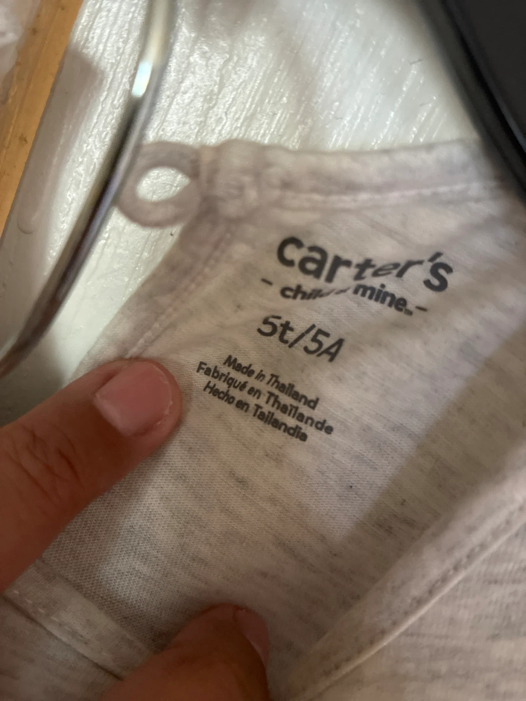Carter's "Lucky Girl" Tunic & Polka Dot Leggings Set - Size 5T - photo 4