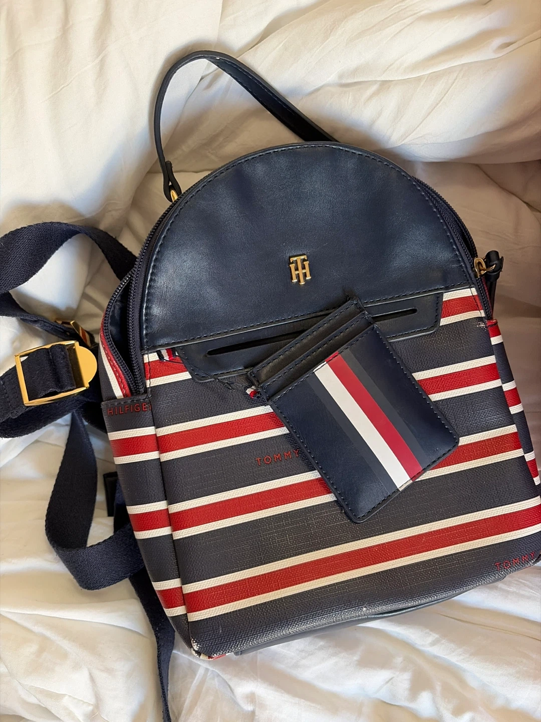 Tommy Hilfiger Mini Backpack with Card Holder - photo 2