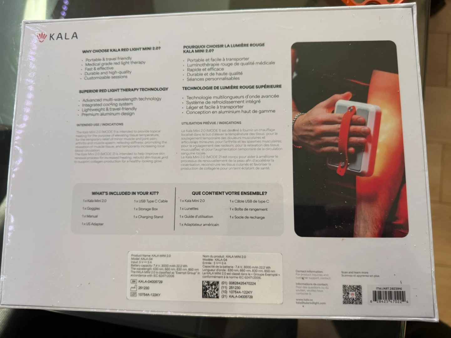 KALA Mini 2.0 Portable Red Light Therapy Device - photo 5