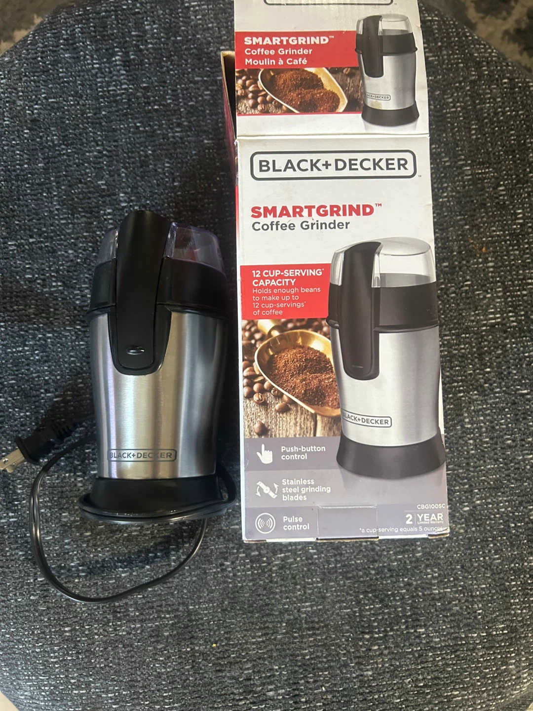BLACK+DECKER SMARTGRIND Coffee Grinder