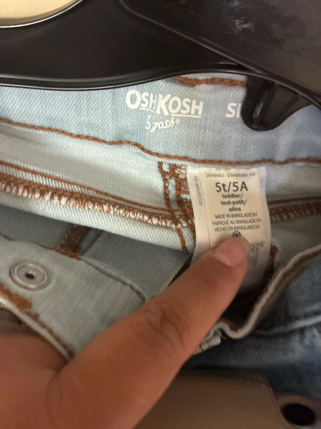 OshKosh B'gosh Toddler Girls Skinny Jeans Size 5T - photo 4