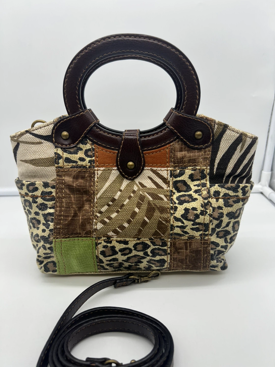 Fossil Patchwork Small Bag - photo 2