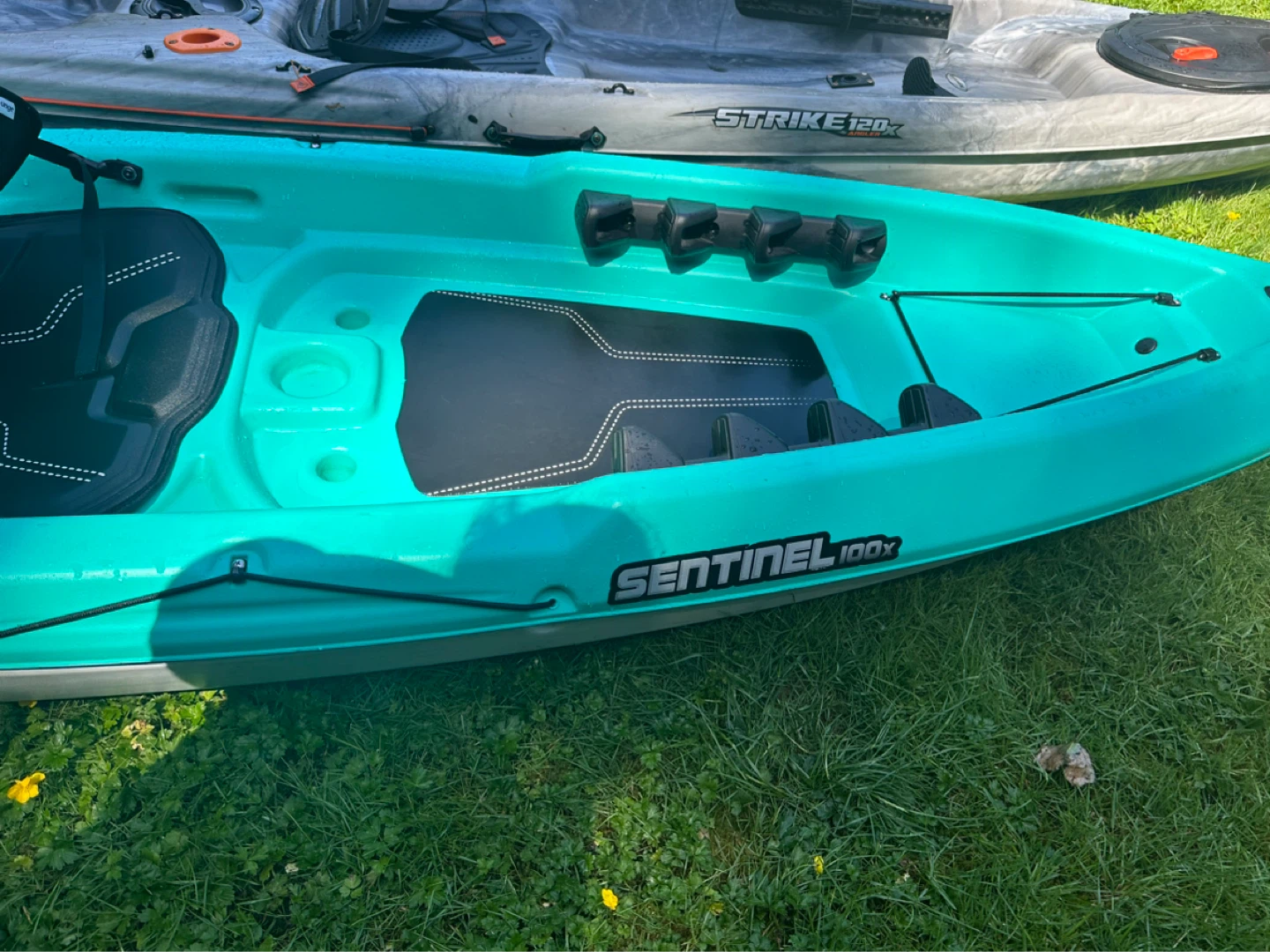 Pelican Sentinel 100X EXO Recreational Kayak - Seafoam/White - photo 2
