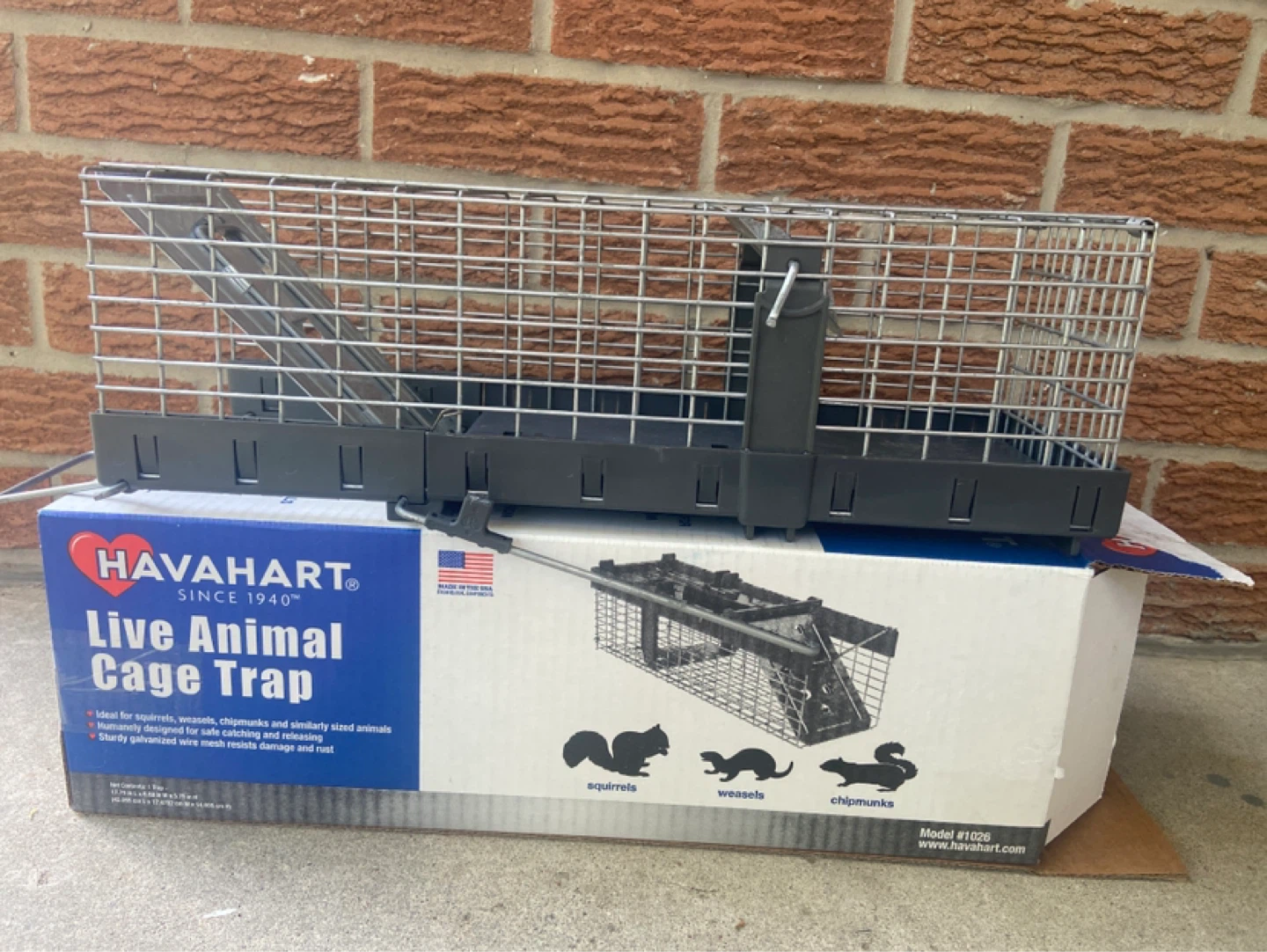 Havahart Live Animal Cage Trap Model #1026