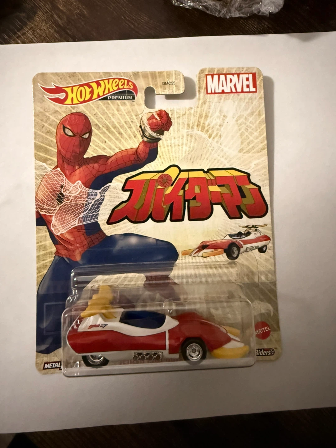 Hot Wheels Premium Marvel Spiderman Car