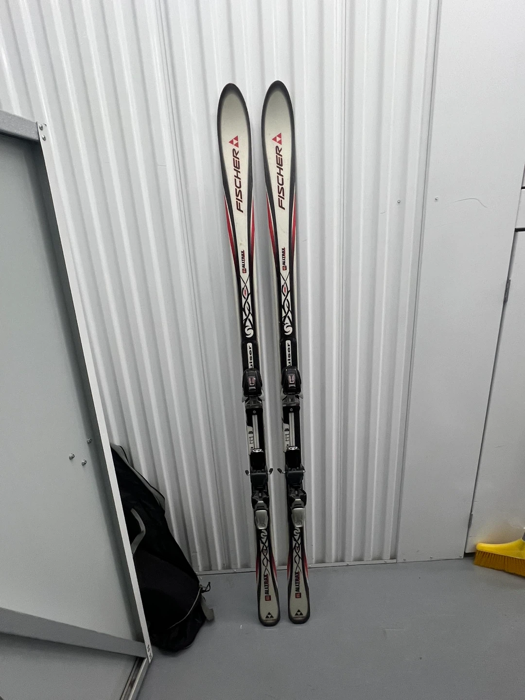 Fischer Alltrax S5 Skis with Scott Ski Poles