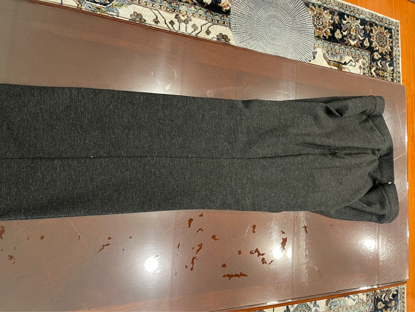 Allison Daley Comfort Fit Charcoal Grey Pants