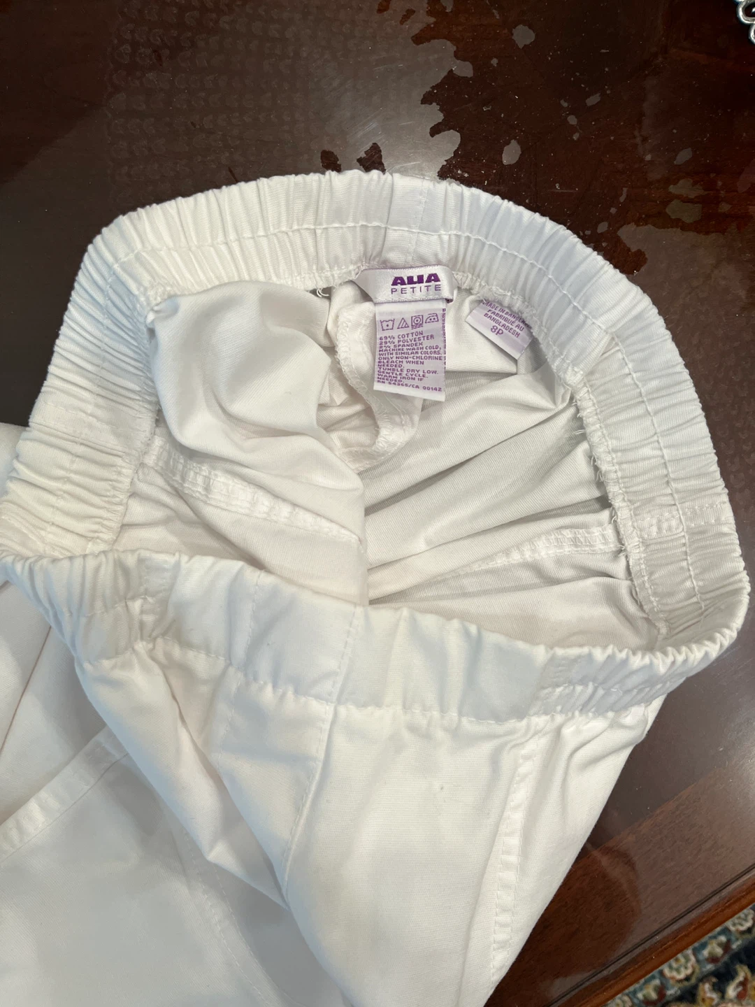 ALIA PETITE White Pants Size 0 - photo 3