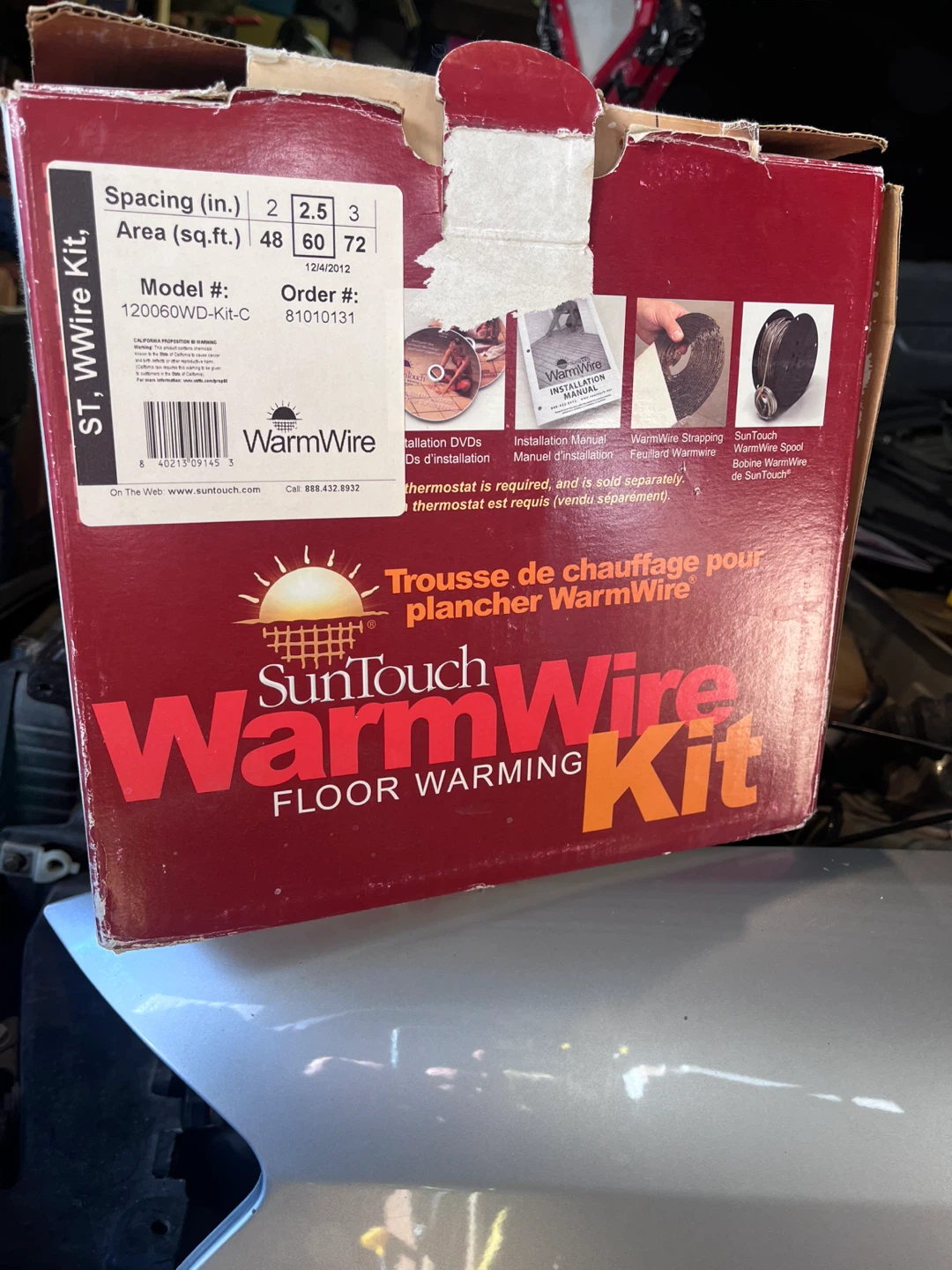 SunTouch WarmWire Floor Warming Kit