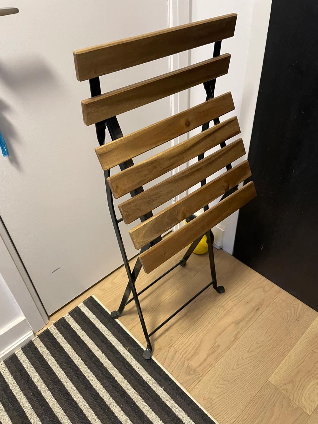 Folding Wooden Bistro Chair - photo 2
