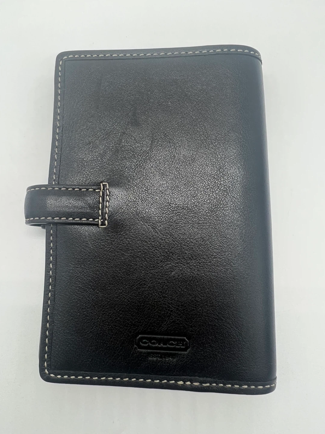 Coach Vintage Leather Slip Jacket Planner Agenda - photo 3