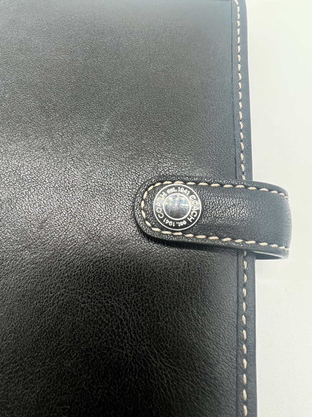 Coach Vintage Leather Slip Jacket Planner Agenda - photo 2