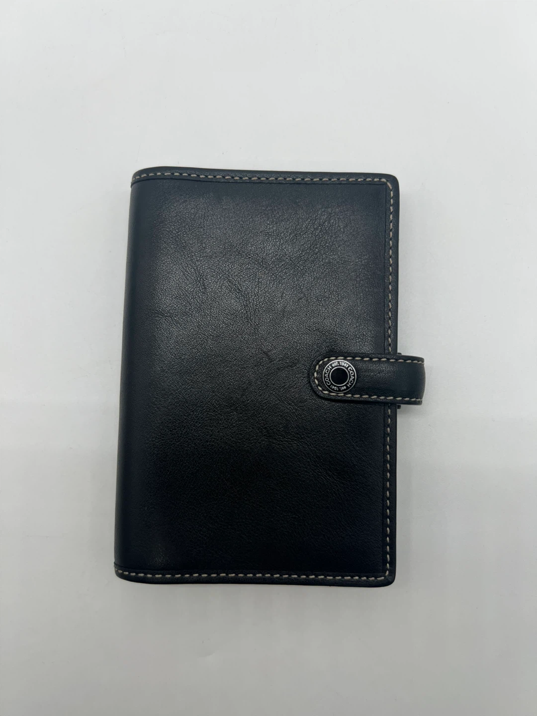 Coach Vintage Leather Slip Jacket Planner Agenda
