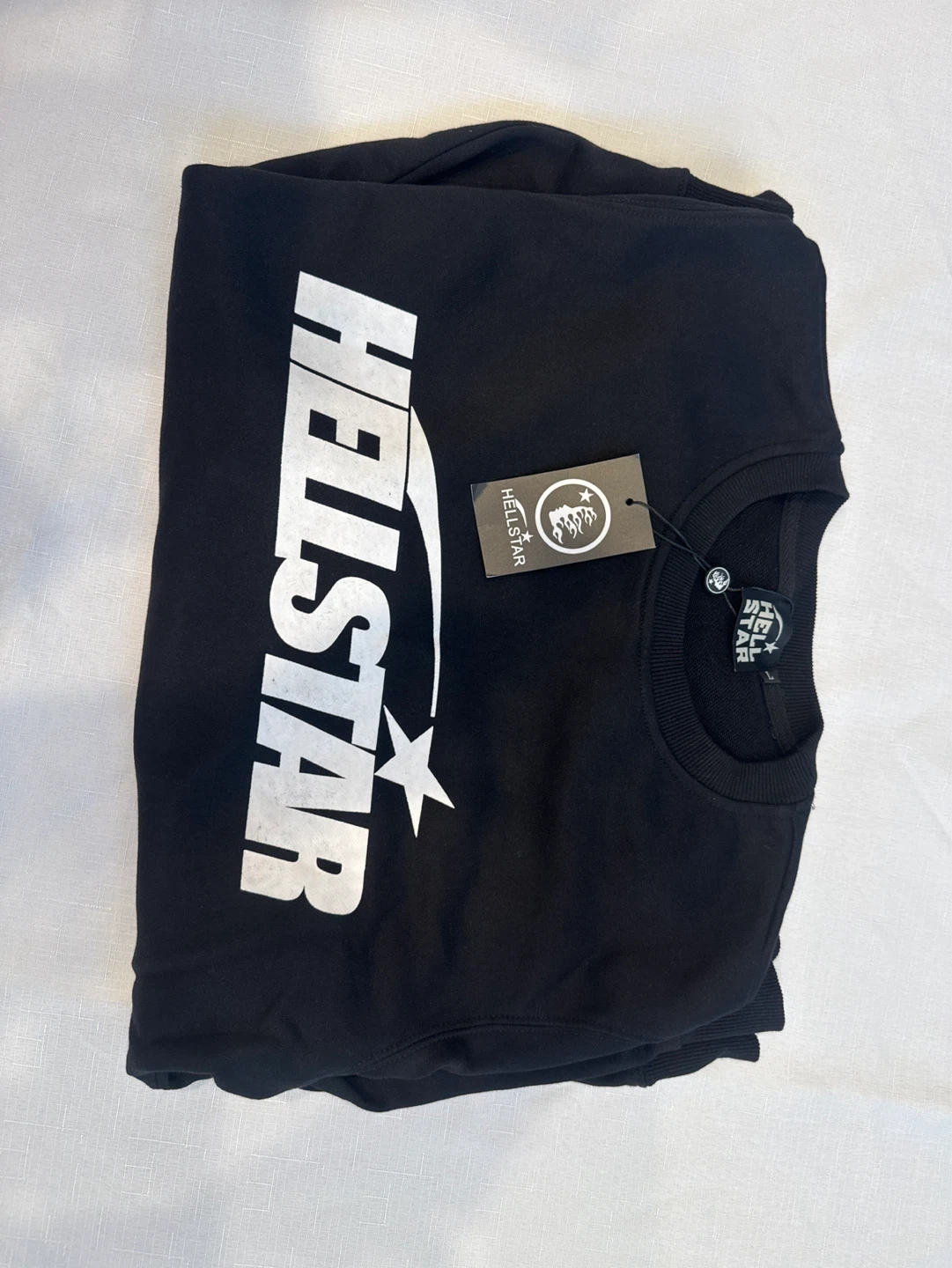 Hellstar Black Crewneck Sweatshirt Size L