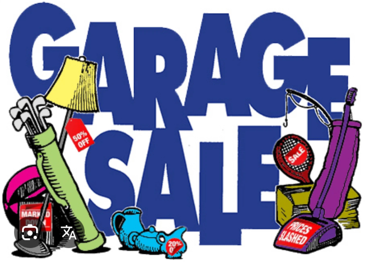 Garage Sale Saturday May 30th
