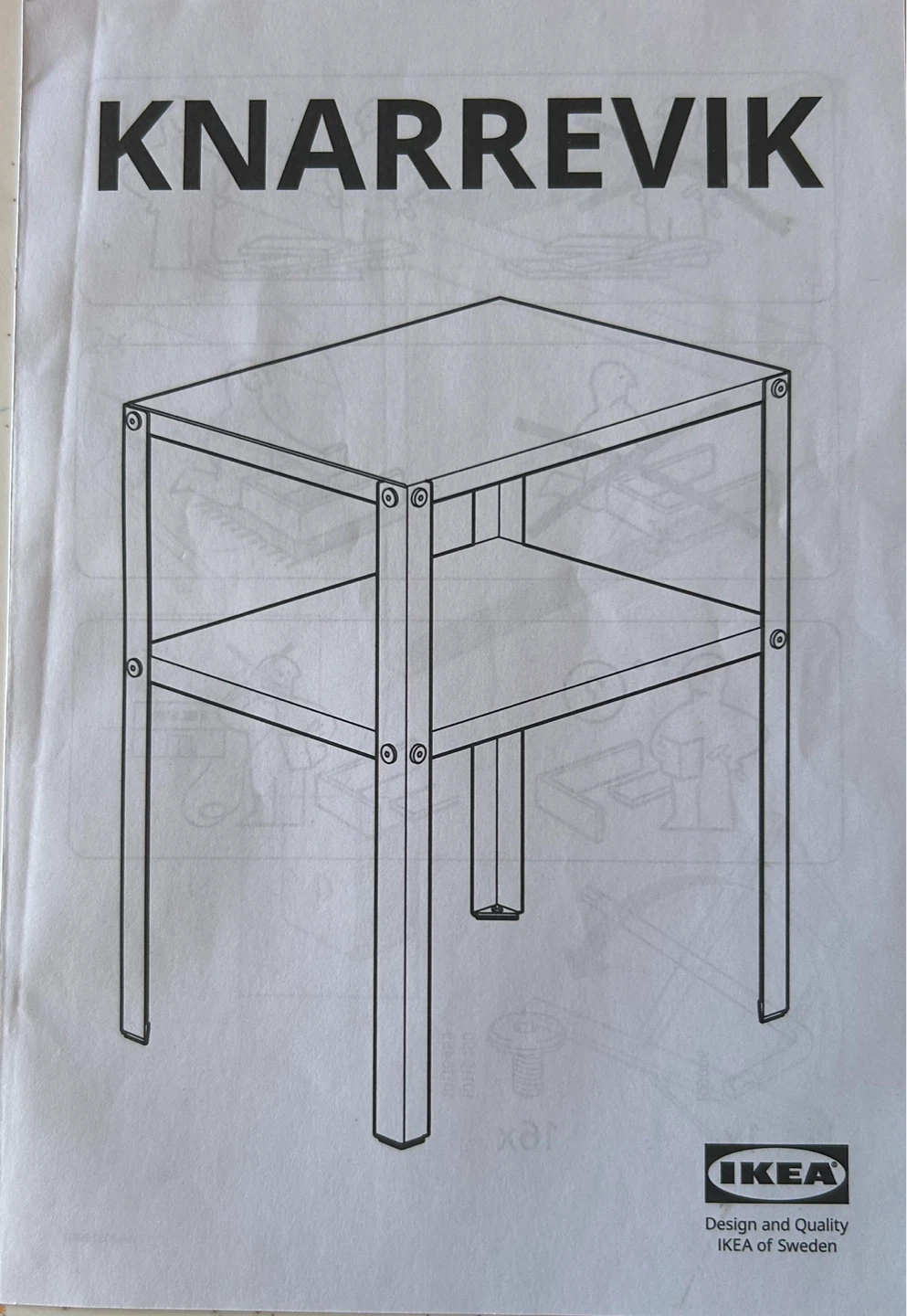 IKEA KNAARREVIK Side Table (Black) - Set of 2 - photo 3