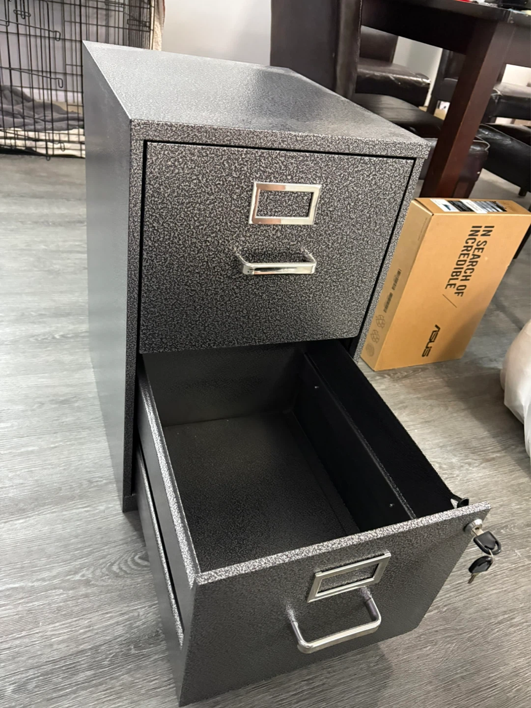 2-Drawer Metal Filing Cabinet - photo 3