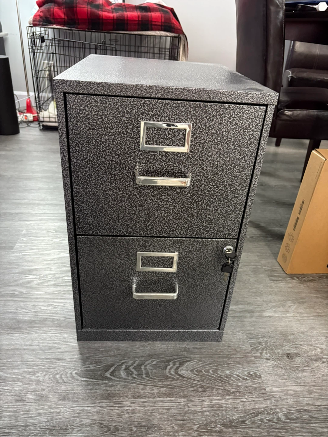 2-Drawer Metal Filing Cabinet