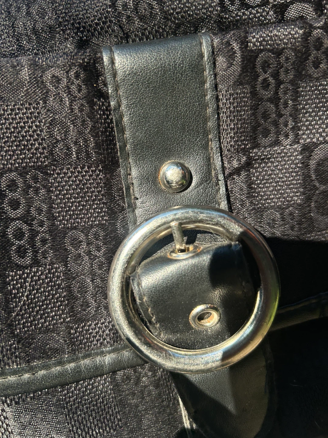 Black Shoulder Bag coach monogram - photo 2