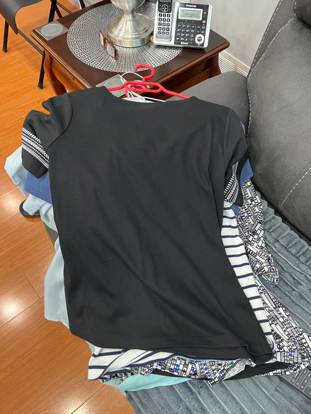 Black Alia Embellished T-Shirt - photo 3