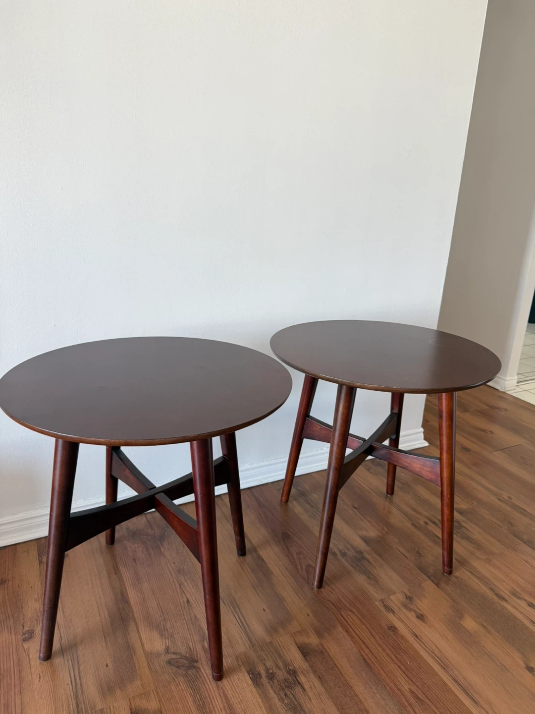 Round Side Tables + Boho Ceramic Lamp – Mix & Match Options!