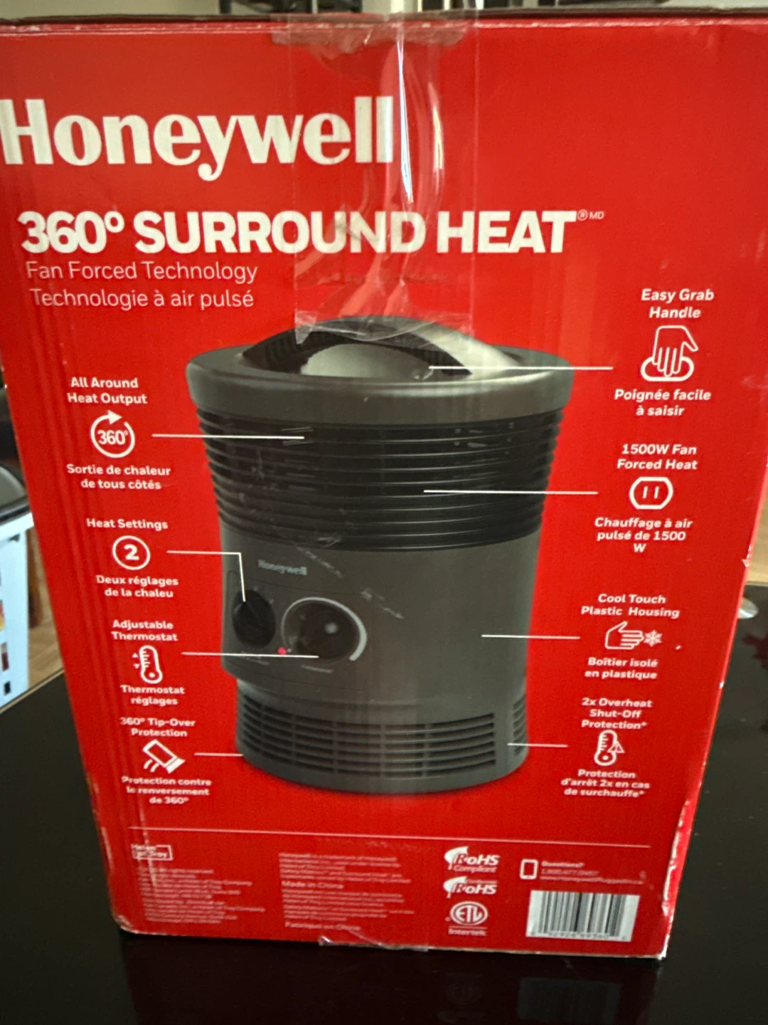 Honeywell Surround Fan Heater - photo 2
