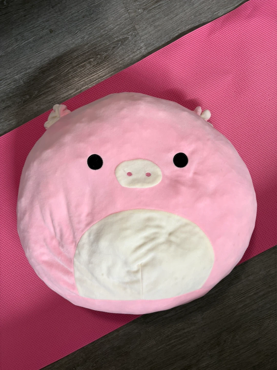 Pink Squishmallow Pig Plush Toy