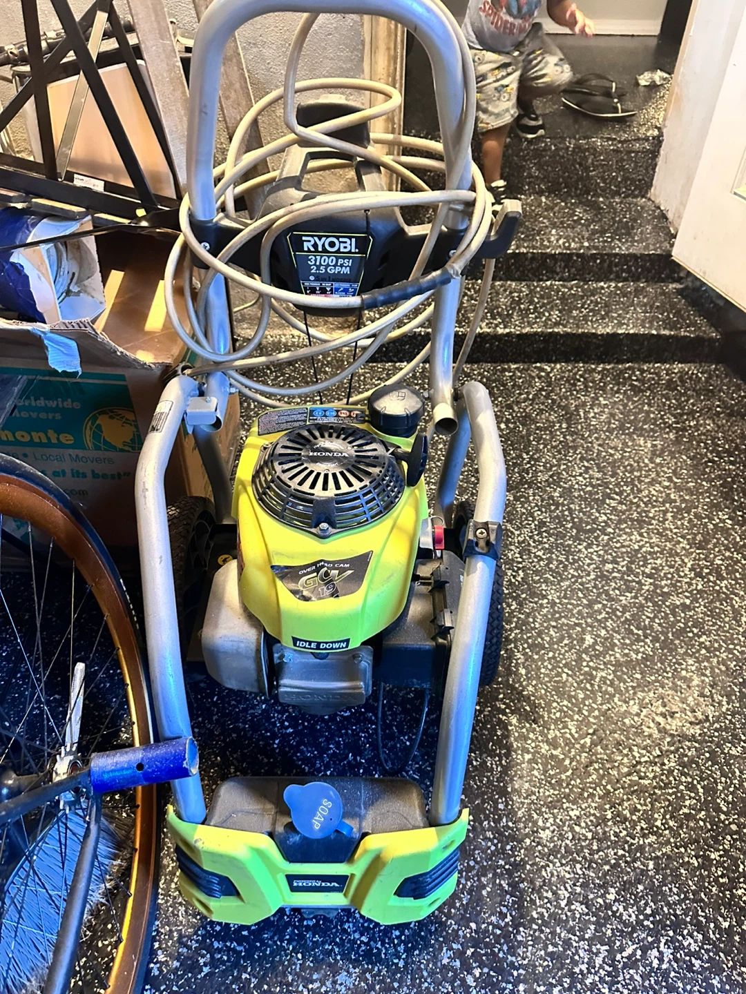 Ryobi 3100 PSI Pressure Washer with Honda Engine