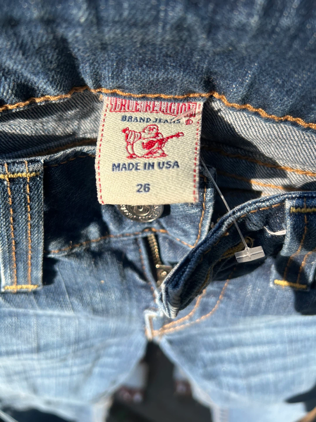 True Religion Brand Jeans Womens Size 26 Blue Denim - photo 3