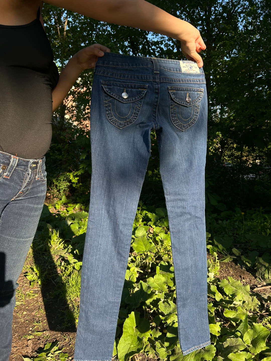 True Religion Brand Jeans Womens Size 26 Blue Denim - photo 2