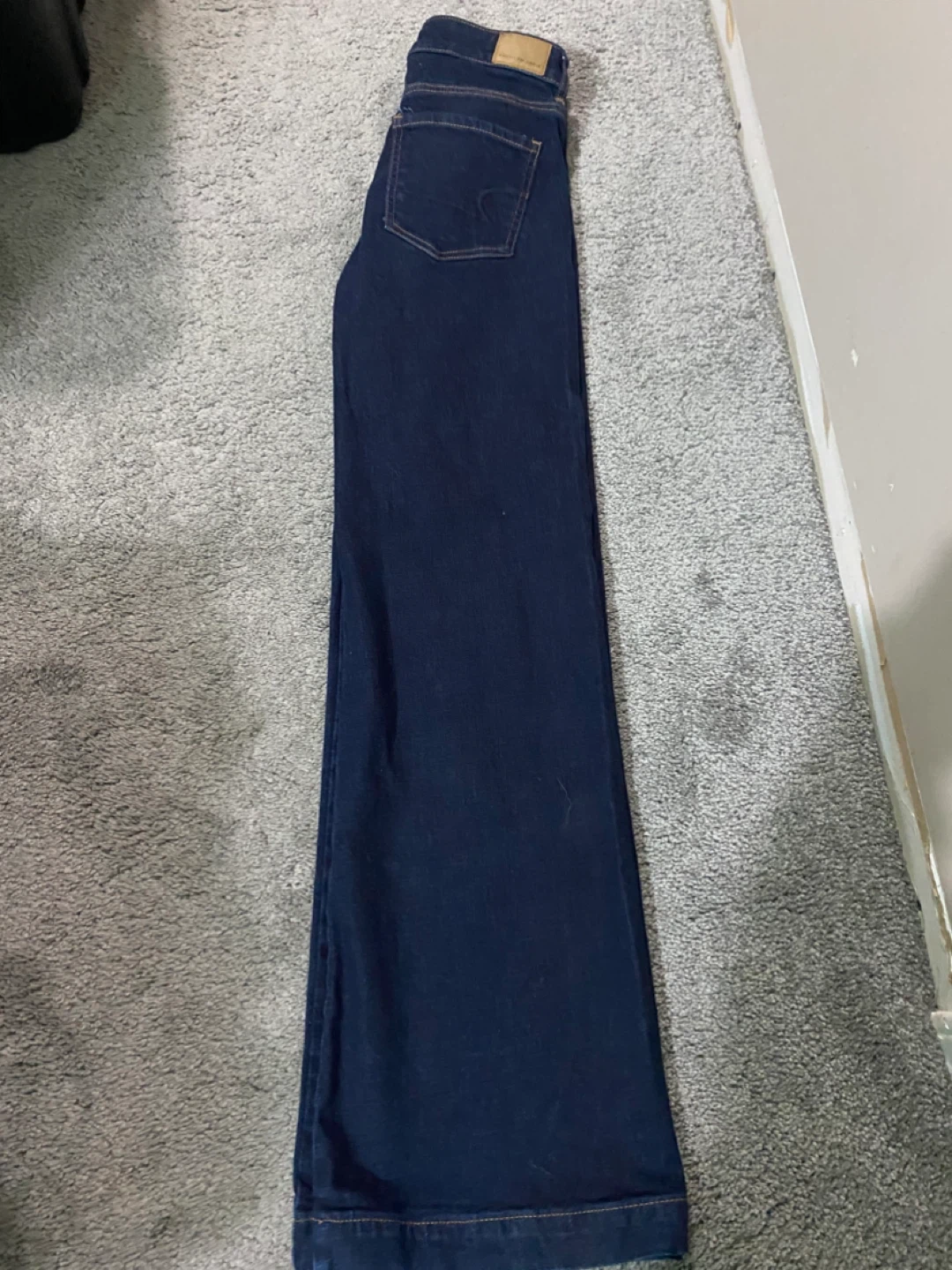 American Eagle Super Stretch Wide Leg Jeans