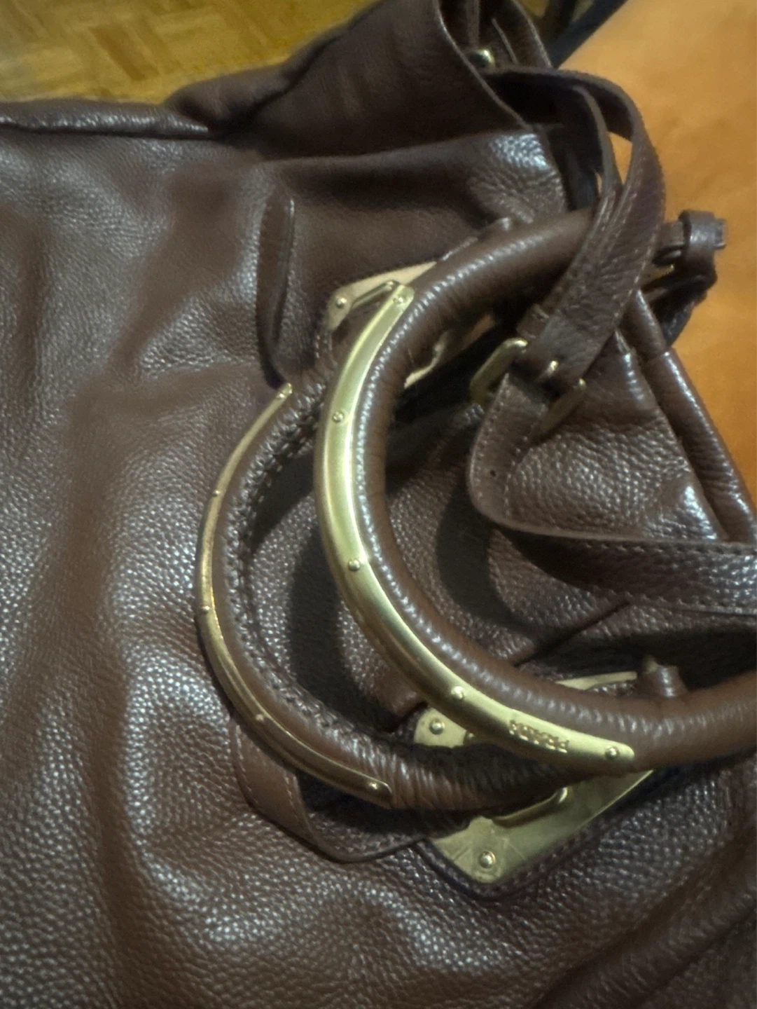 PRADA Brown Leather Tote Bag - photo 5