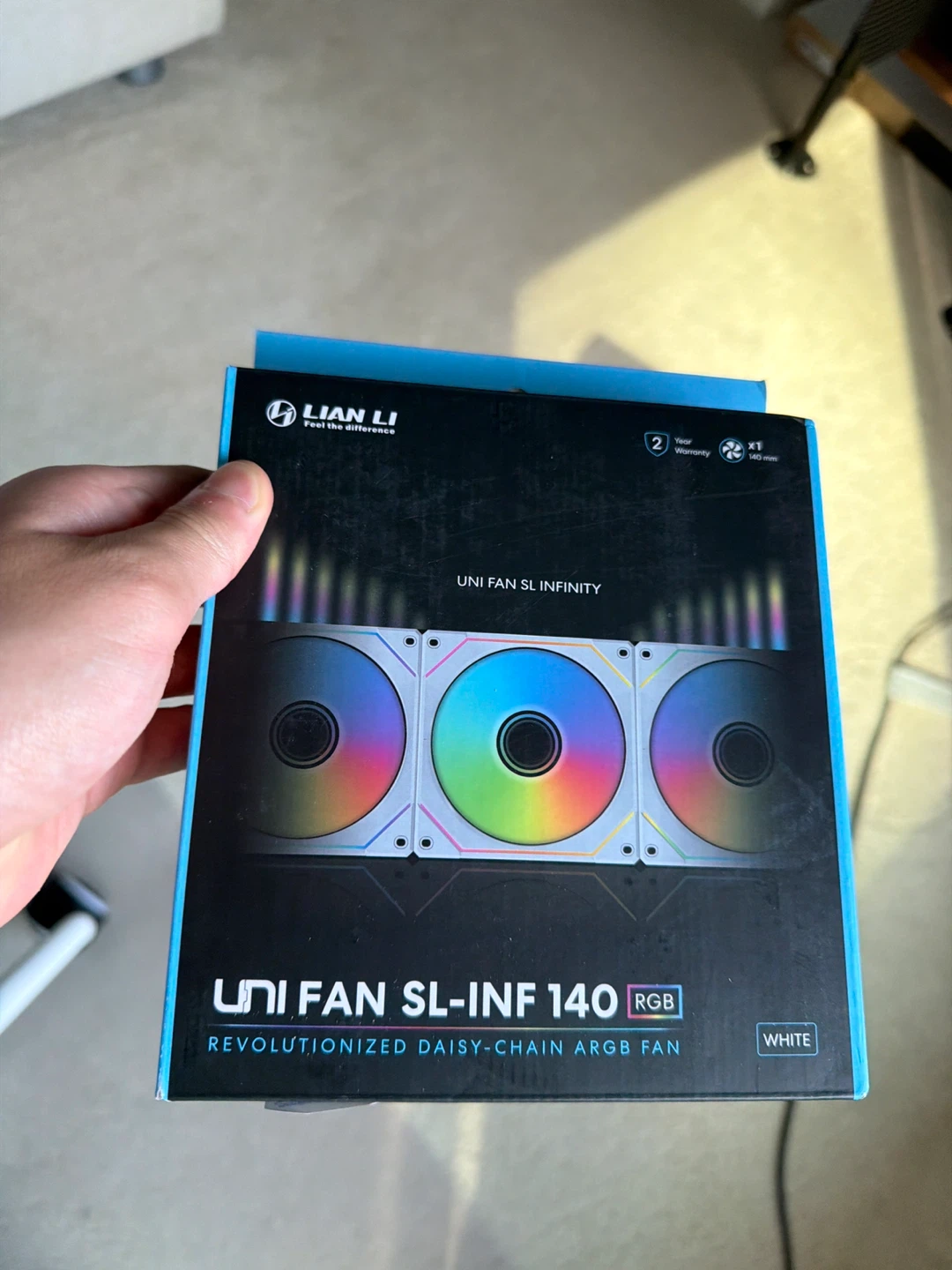 Lian Li UNI FAN SL-INF 140 RGB White