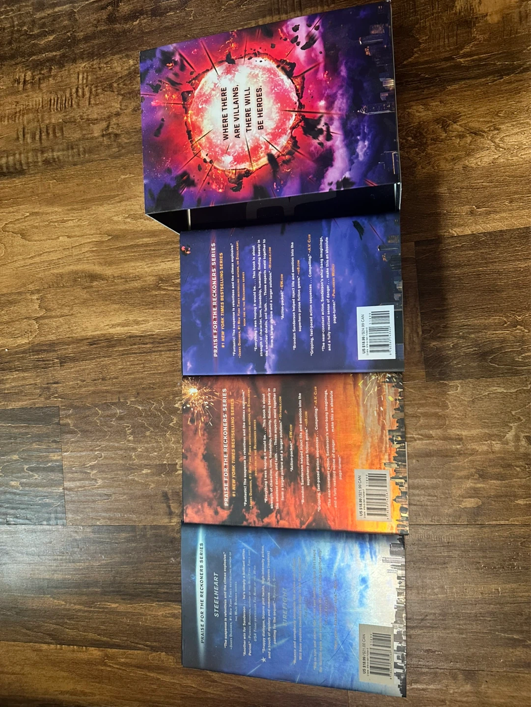 Brandon Sanderson Reckoners Series Books 1-3 - photo 3