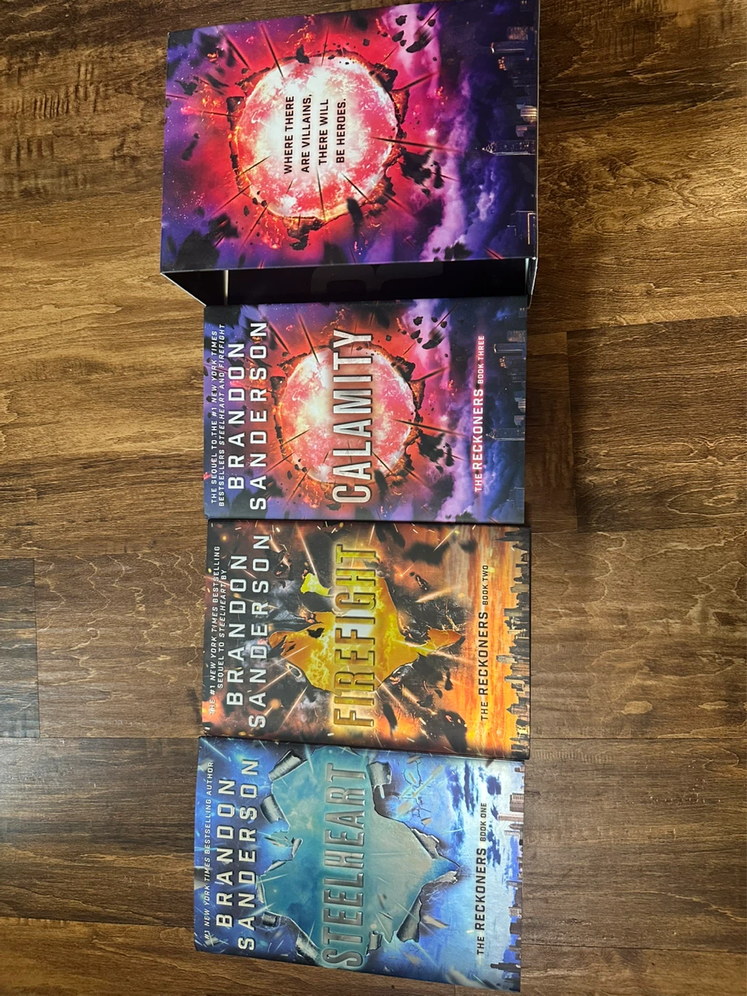 Brandon Sanderson Reckoners Series Books 1-3 - photo 2