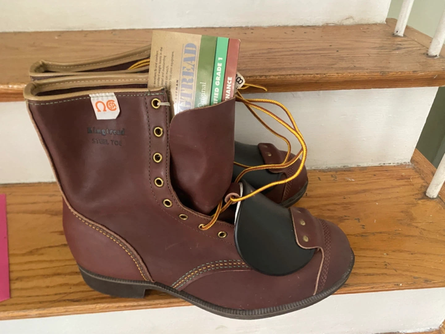Kingtread CSA Red Wing King Toe Steel Toe Work Boots