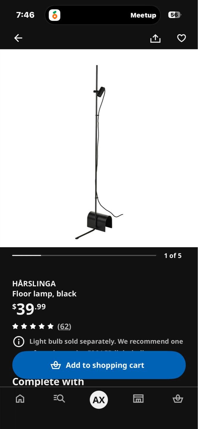 Ikea Lamp (Harslinga) - photo 4