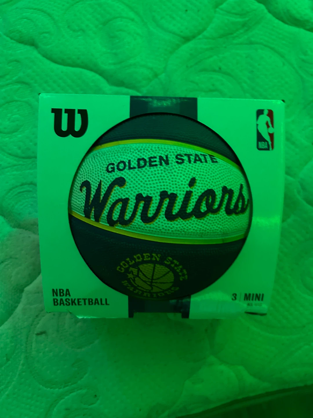 Wilson NBA Mini Basketball - Golden State Warriors