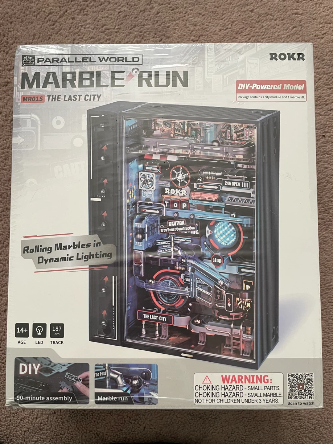 ROKR Marble Run MR015 The Last City DIY Model