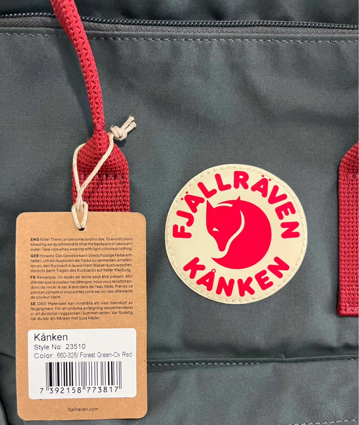 Brand New Fjällräven Kånken Backpack - photo 3